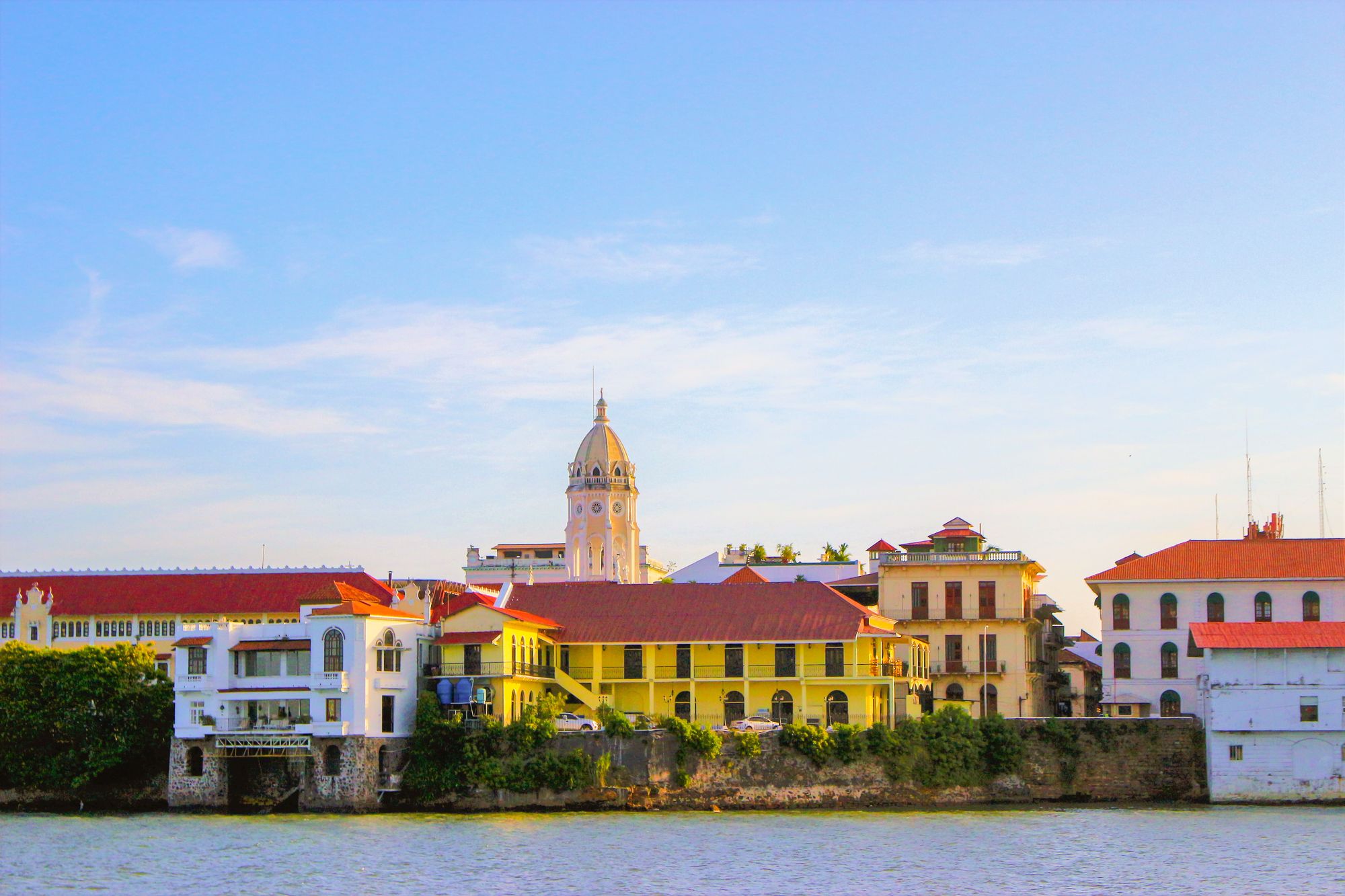 The old town of Casco Viejo in Panama City