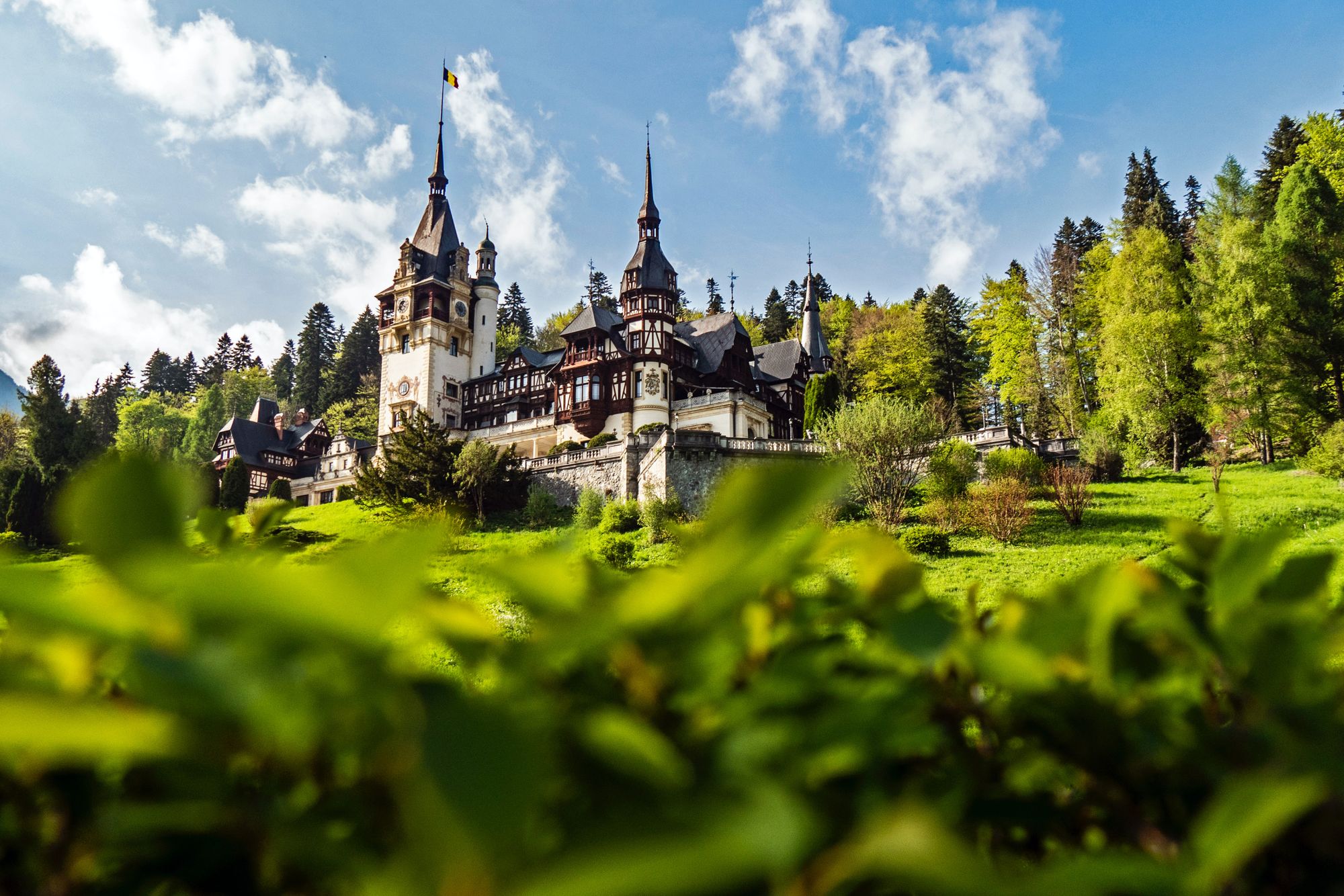 An Eastern European chateau in Romania