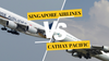 Singapore Airlines vs. Cathay Pacific: routes, points, pros and cons