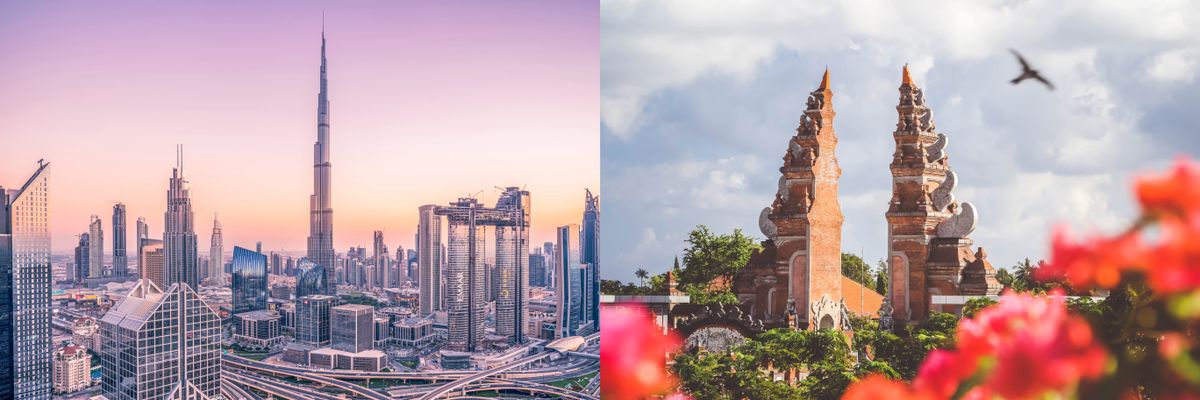 Digital Nomad Visa Comparison: United Arab Emirates vs. Indonesia