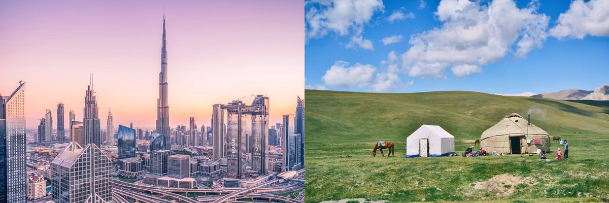 Digital Nomad Visa Comparison: United Arab Emirates vs. Kyrgyz Republic